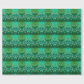 Glorious Peacock Feathers Geschenkpapier (Flach)