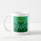 Glorious Peacock Feathers Kaffeetasse (Links)