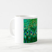 Glorious Peacock Feathers Kaffeetasse (Vorderseite Links)