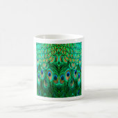 Glorious Peacock Feathers Kaffeetasse (Mittel)