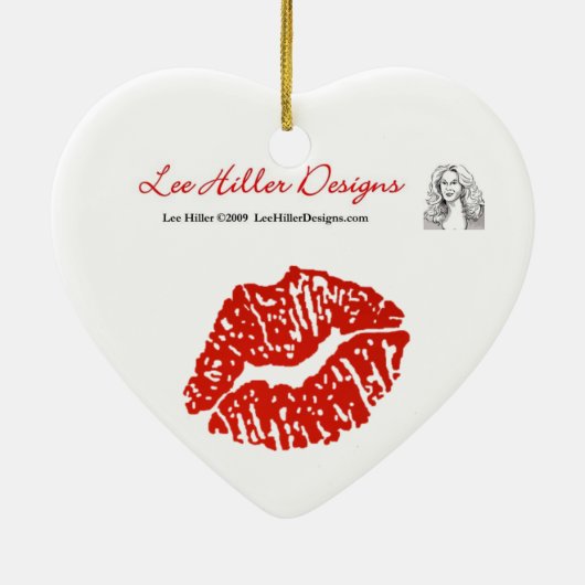 Glorious Peacock Feathers Keramikornament (Hinten)