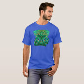 Glorious Peacock Feathers T-Shirt (Vorne ganz)