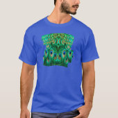 Glorious Peacock Feathers T-Shirt (Vorderseite)