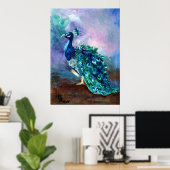 Glorious Peacock II Poster (Heimbüro)