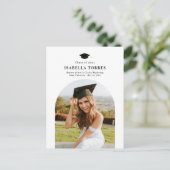 Glorious Peak Abschluss Ankündigung Postkarte (Stehend Vorderseite)