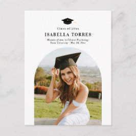 Glorious Peak Abschluss Ankündigung Postkarte