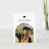 Glorious Peak Abschluss Danke Karte (Vorderseite)