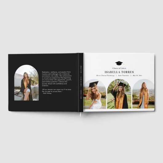 Glorious Peak Graduation Party Gästebuch (Voll)