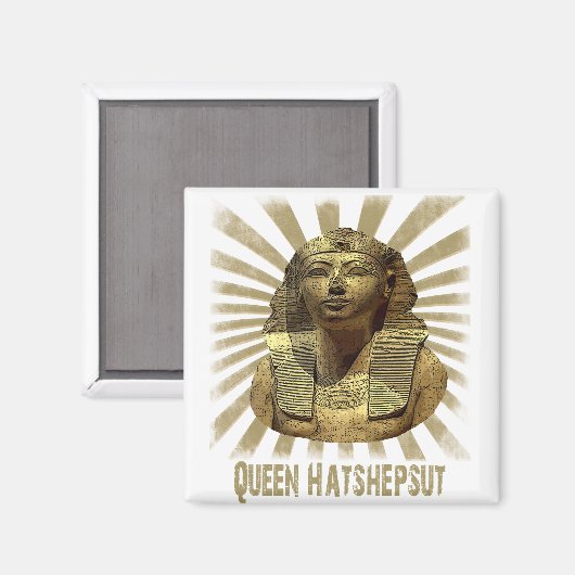 Glorious pharaoh Königin Hatshepsut Antikes Ägypte Magnet (Vorderseite/Rückseite)
