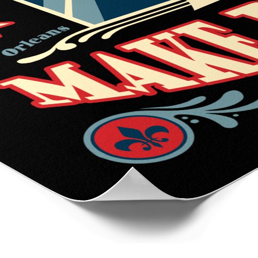 Glorious Red Beans Poster (Ecke)