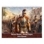 Glorious Romans – Ancient Empire 2026 Calendar Kalender (Titelbild)