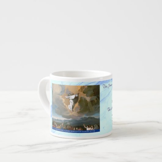 Glorious Rosary Mysteries Item #2: Ascension Espressotasse (Vorderseite Links)