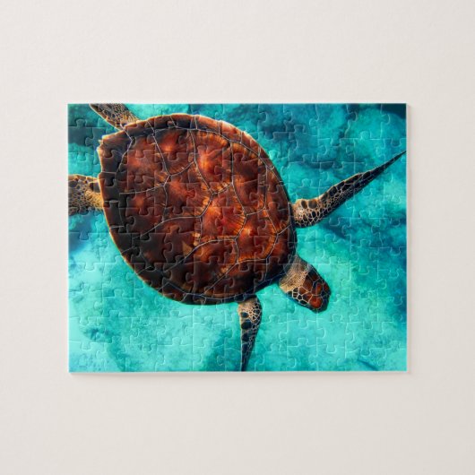 Glorious Sea Turtle Puzzle (Horizontal)