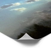 GLORIOUS SETING SUN-Poster Poster (Ecke)