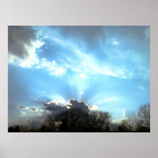GLORIOUS SETING SUN-Poster Poster (Vorne)