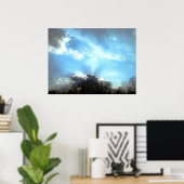 GLORIOUS SETING SUN-Poster Poster (Heimbüro)