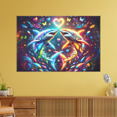 Glorious Shark Leinwanddruck (Insitu (Wohnzimmer))