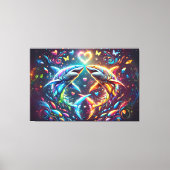 Glorious Shark Leinwanddruck (Vorderseite)