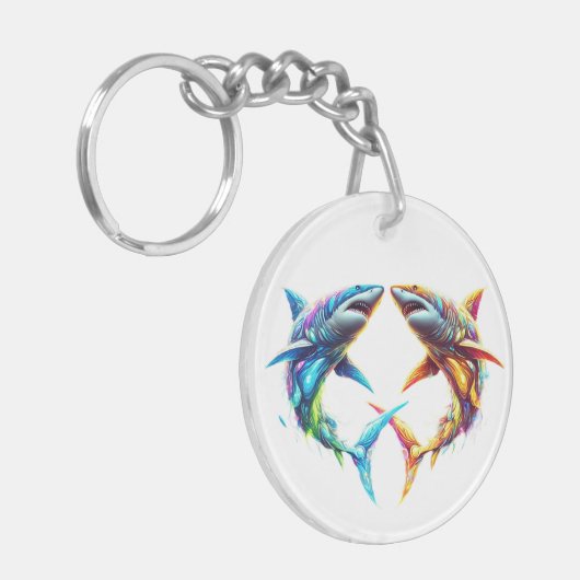 Glorious Shark Schlüsselanhänger (Vorderseite links)