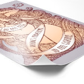 Glorious Small Print in Lilac Fotodruck (Ecke)