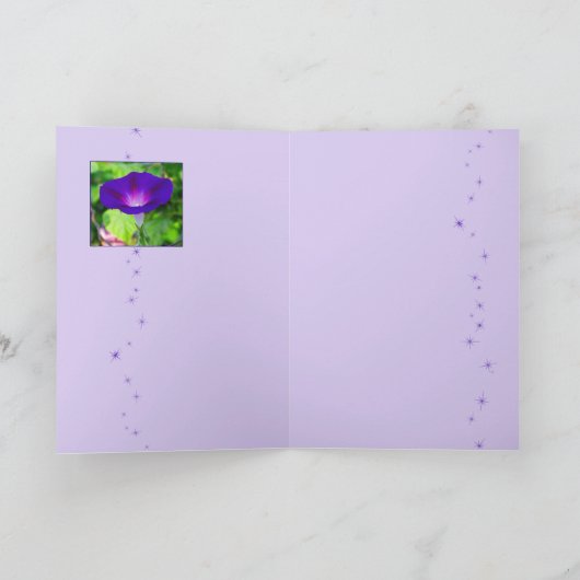 Glorious Solo Karte (Innenseite)