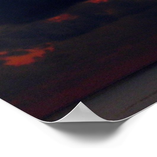 Glorious Sunrise Poster (Ecke)