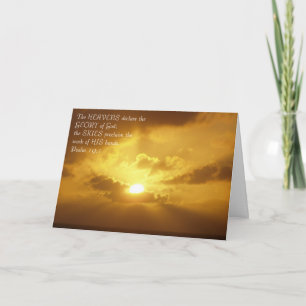 Glorious Sunset Karte