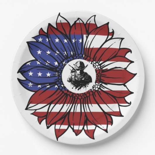 Glorious Veterans Pappteller (Vorderseite)