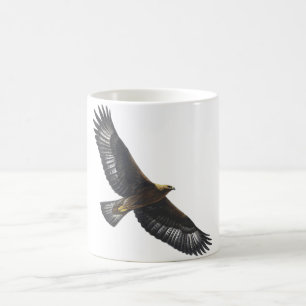 Glorius goldenes Eagle Ansteigen Kaffeetasse