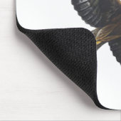 Glorius goldenes Eagle Ansteigen Mousepad (Ecke)