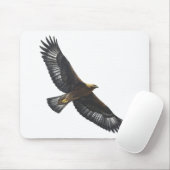 Glorius goldenes Eagle Ansteigen Mousepad (Mit Mouse)