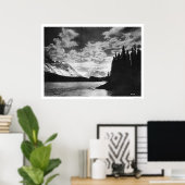 Glorreiche Alaska-Berge 1920 Poster (Heimbüro)