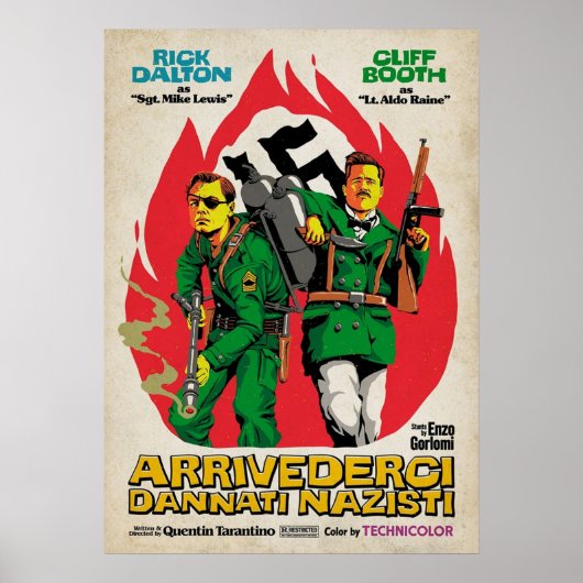 Glorreiche Bastards 2 einmal in Hollywoo Poster (Vorne)