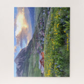 Glorreiche fotografische Sicht auf den Crested But Puzzle (Vertikal)