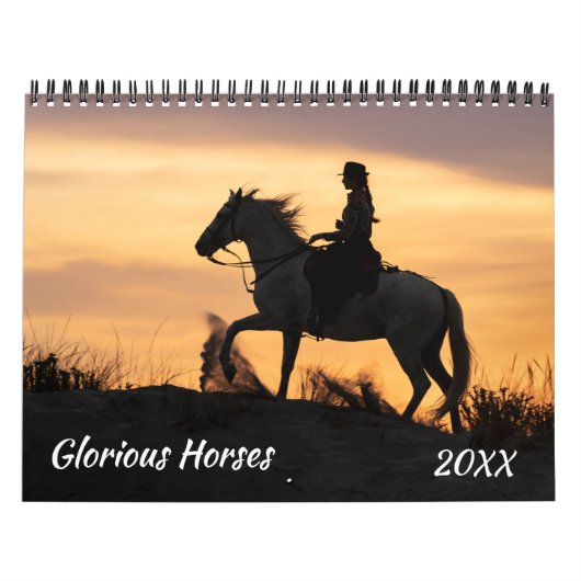 Glorreiche Pferde Kalender (Titelbild)
