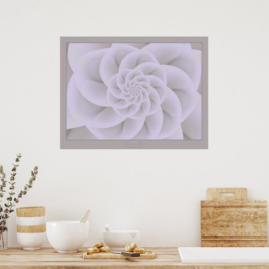 Glorreiche Rose Poster (Küche)