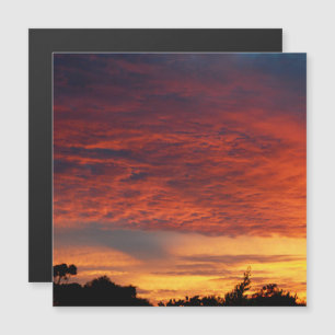glorreiche Rot- und Gelbsonne, Magnetkarte