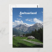 Glorreiche Schweiz Postkarte (Vorne/Hinten)