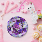 Glorreiche Stiefmütterchen, Pappteller (Party)