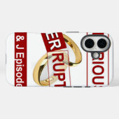 Glorreiche Unterbrechung: Ein goldener Anfang Case-Mate iPhone Hülle (Rückseite (Horizontal))