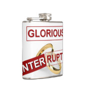 Glorreiche Unterbrechung: Ein goldener Anfang Flachmann (Rechts)