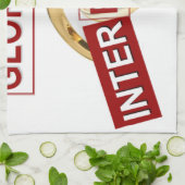 Glorreiche Unterbrechung: Ein goldener Anfang Geschirrtuch (Gefaltet)