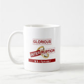 Glorreiche Unterbrechung: Ein goldener Anfang Kaffeetasse (Links)