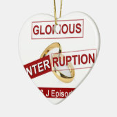 Glorreiche Unterbrechung: Ein goldener Anfang Keramik Ornament (Links)