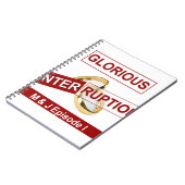 Glorreiche Unterbrechung: Ein goldener Anfang Notizblock (Linke Seite)