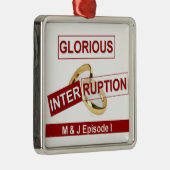 Glorreiche Unterbrechung: Ein goldener Anfang Ornament Aus Metall (Rechts)