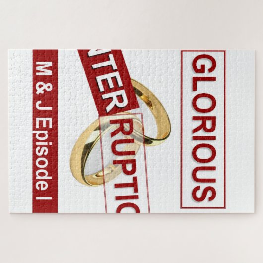 Glorreiche Unterbrechung: Ein goldener Anfang Puzzle (Horizontal)