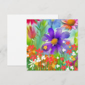 Glorreicher Frühling Feiertagskarte (Vorne/Hinten)