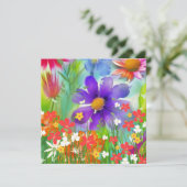 Glorreicher Frühling Feiertagskarte (Stehend Vorderseite)