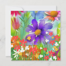 Glorreicher Frühling Feiertagskarte